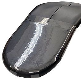 Toeboard cover for A-dec 311B dental chair with sewn upholstery